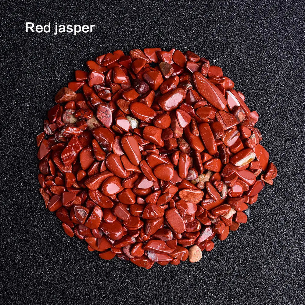 50g Natural Irregular Crystal Quartz Rock Tumbled Crushed Stone Healing Reiki Gemstones for Garden Aquarium Plants Decoration
