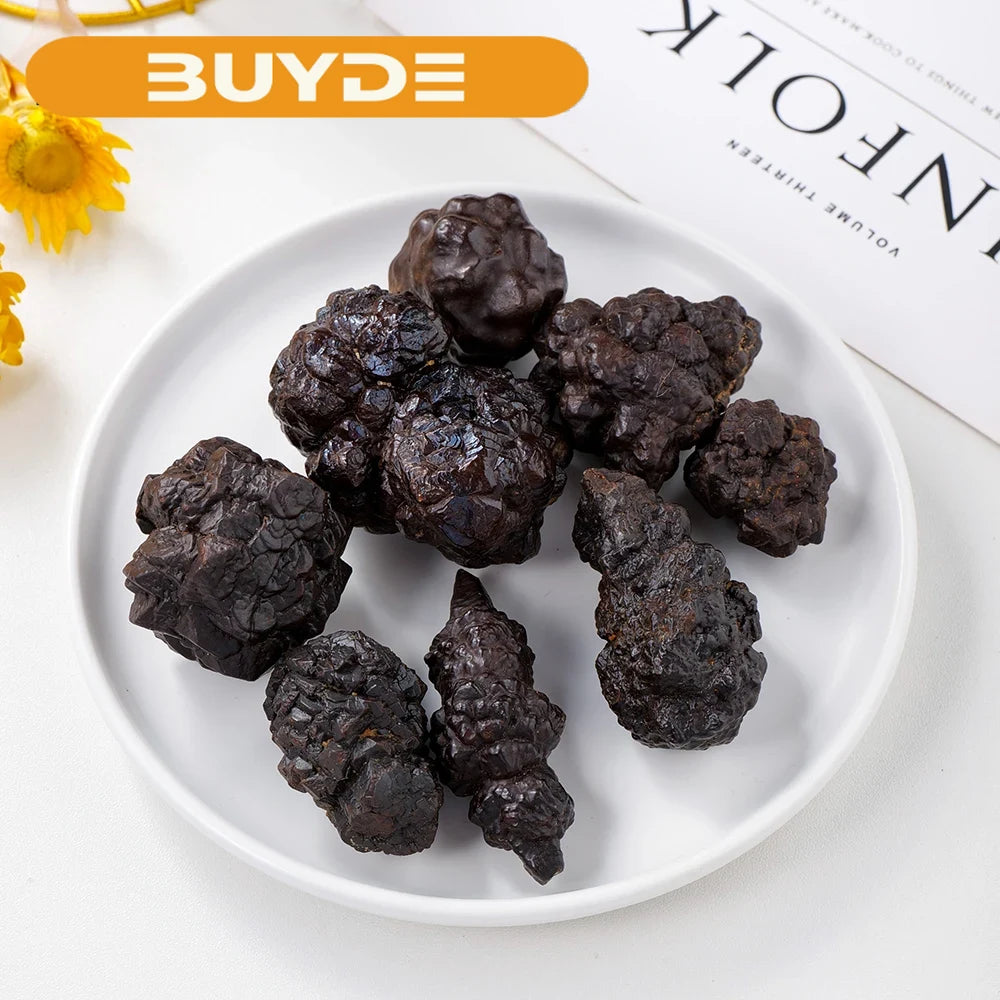 1PC Natural Black Uncut Rough Quartz Raw Crystal Rock  Diamond Mineral Specimen Gemstones Fengshui Stones